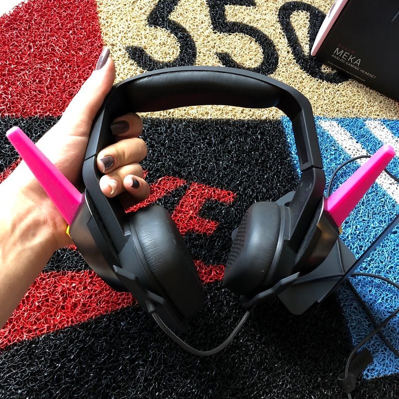 Headset Razer D.Va Meka | Jogo de Videogame Headset Razer D.Va