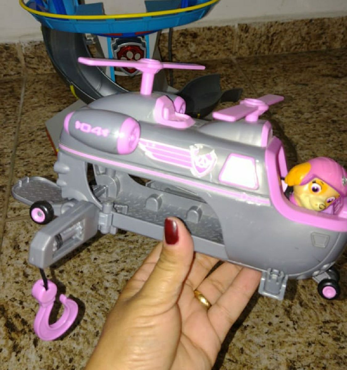 Helicóptero Patrulha Canina Sky | Brinquedo para Bebês Usado 79385000 ...