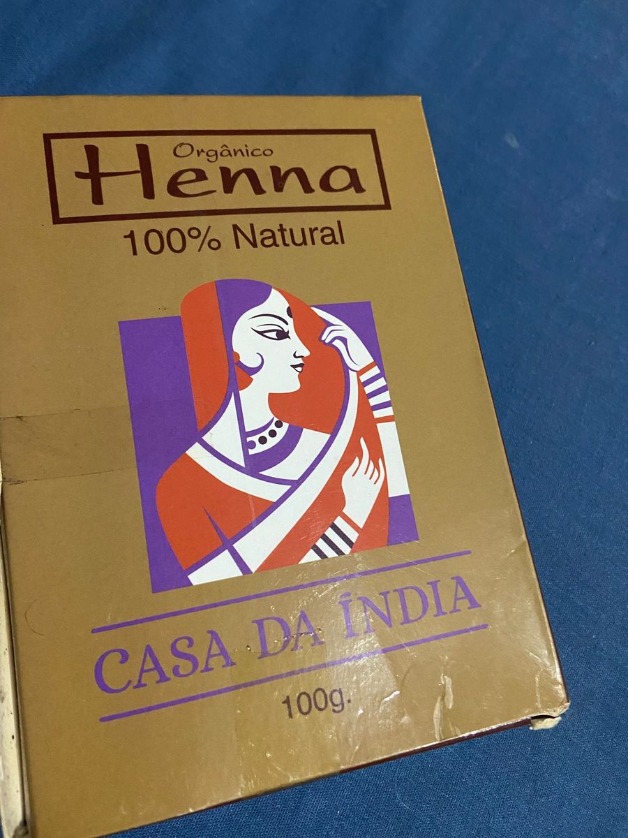 Henna Casa da Índia Lacrada | Cosmético Feminino Casa Da índia Nunca