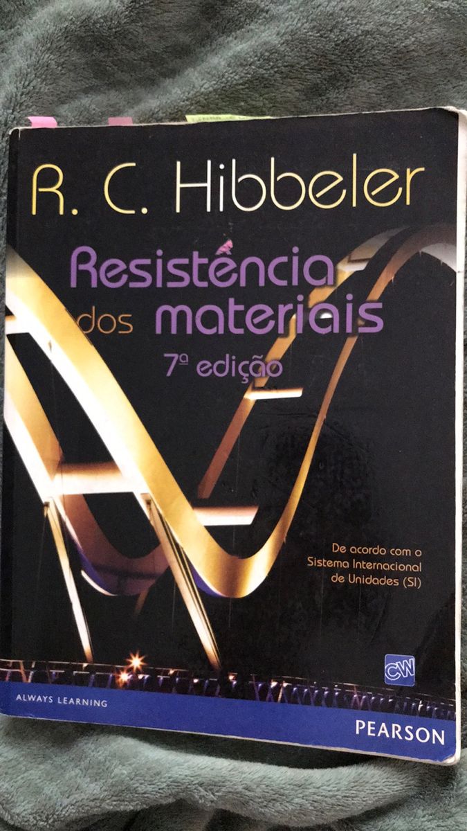 Hibbeler Resistência Dos Materiais 7 Edição | Livro Pearson Usado ...