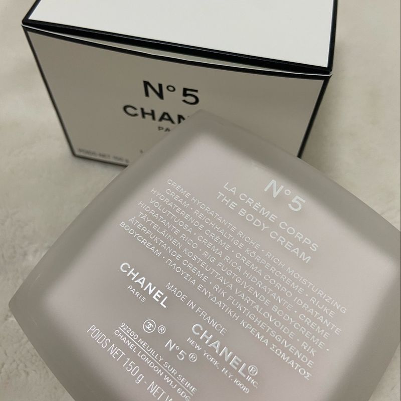Hidratante Chanel N 5 - Lês Corps, Cosmético Feminino Chanel Nunca Usado  80949505