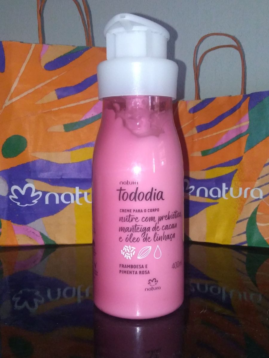 Hidratante Corporal Framboesa e Pimenta Rosa 400ml | Cosmético Feminino  Natura Nunca Usado 44177420 | enjoei