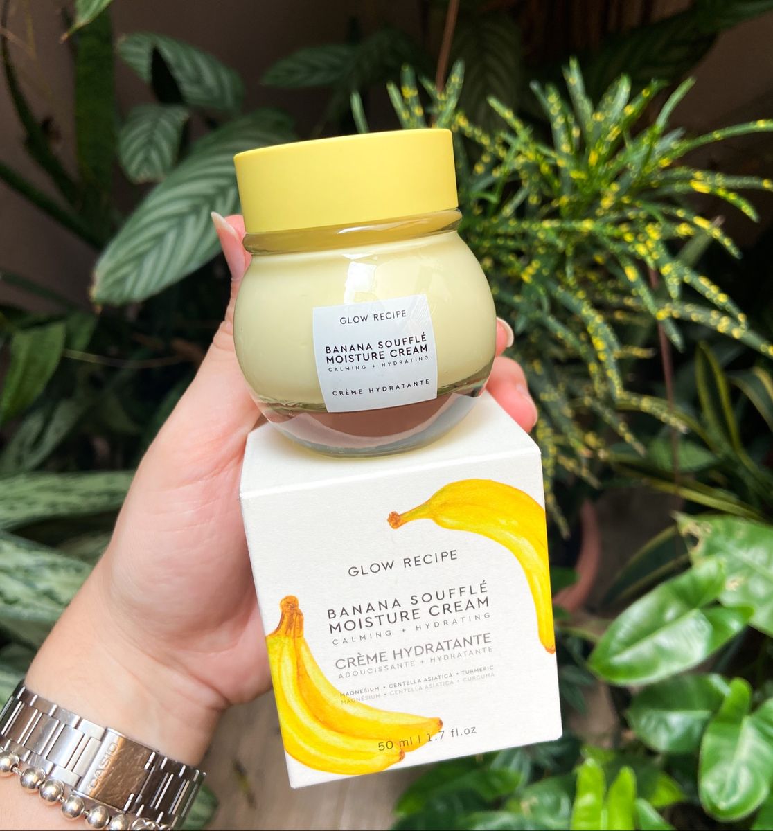 Hidratante Facial Banana Soufflé Glow Recipe Cosmético Feminino Glow