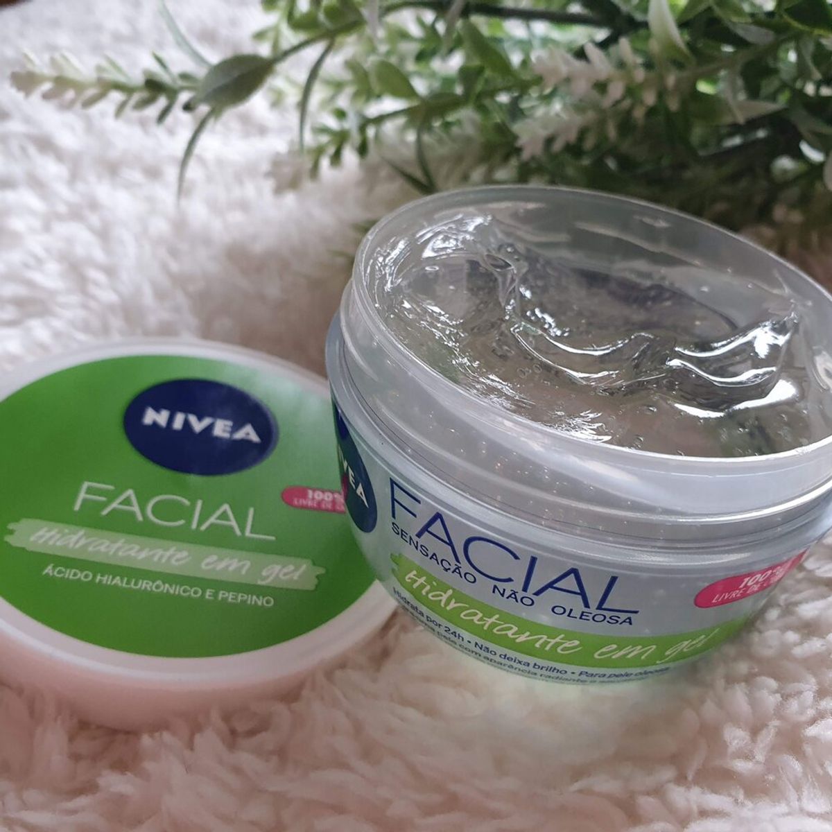 Hidratante Facial em Gel Nivea com Ácido Hialurônico e Pepino 100g