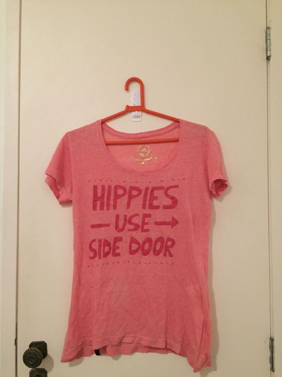 Hippies Use Side Door Blusa Feminina Auslander Usado 21391540 Enjoei 9017