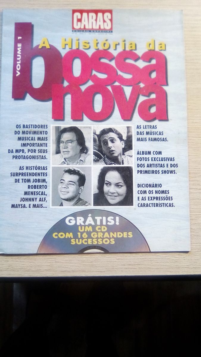 História da Bossa Nova Volume 1 | Livro Caras Edição Especial Usado ...