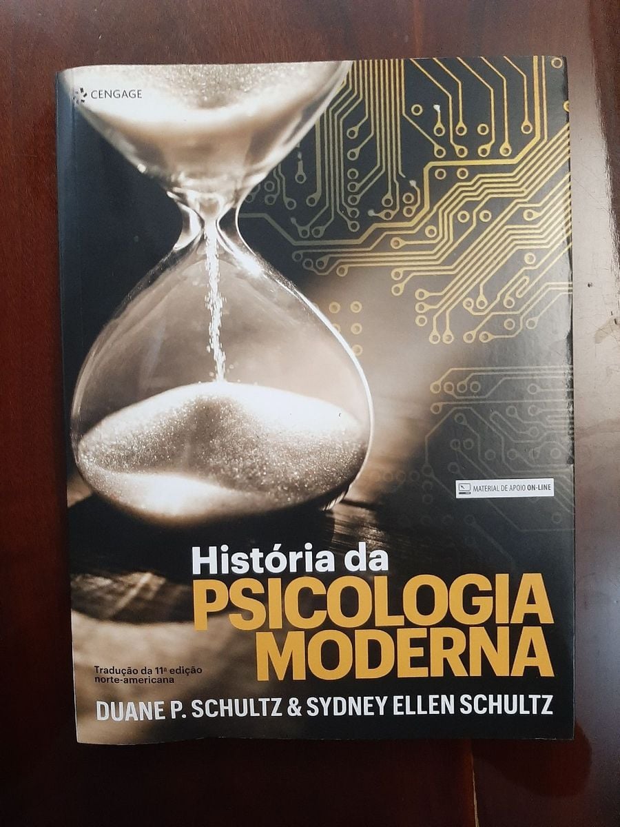História da Psicologia Moderna Schultz | Livro Cengage Usado 77261235 ...