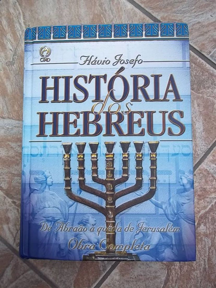 História Dos Hebreus - Obra Completa | Livro Flavio Josefo Usado ...