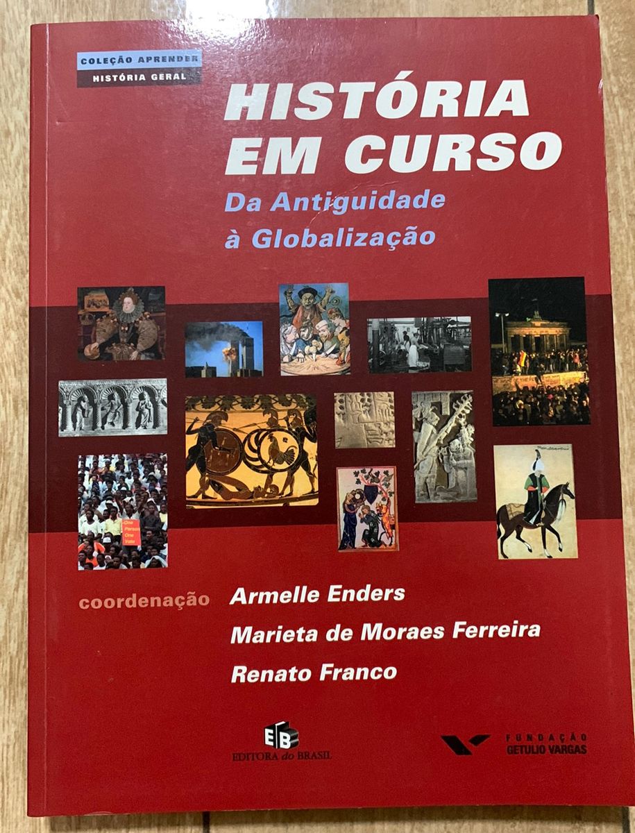História em Curso Fundação Getúlio Vargas | Livro Fundação Getúlio ...