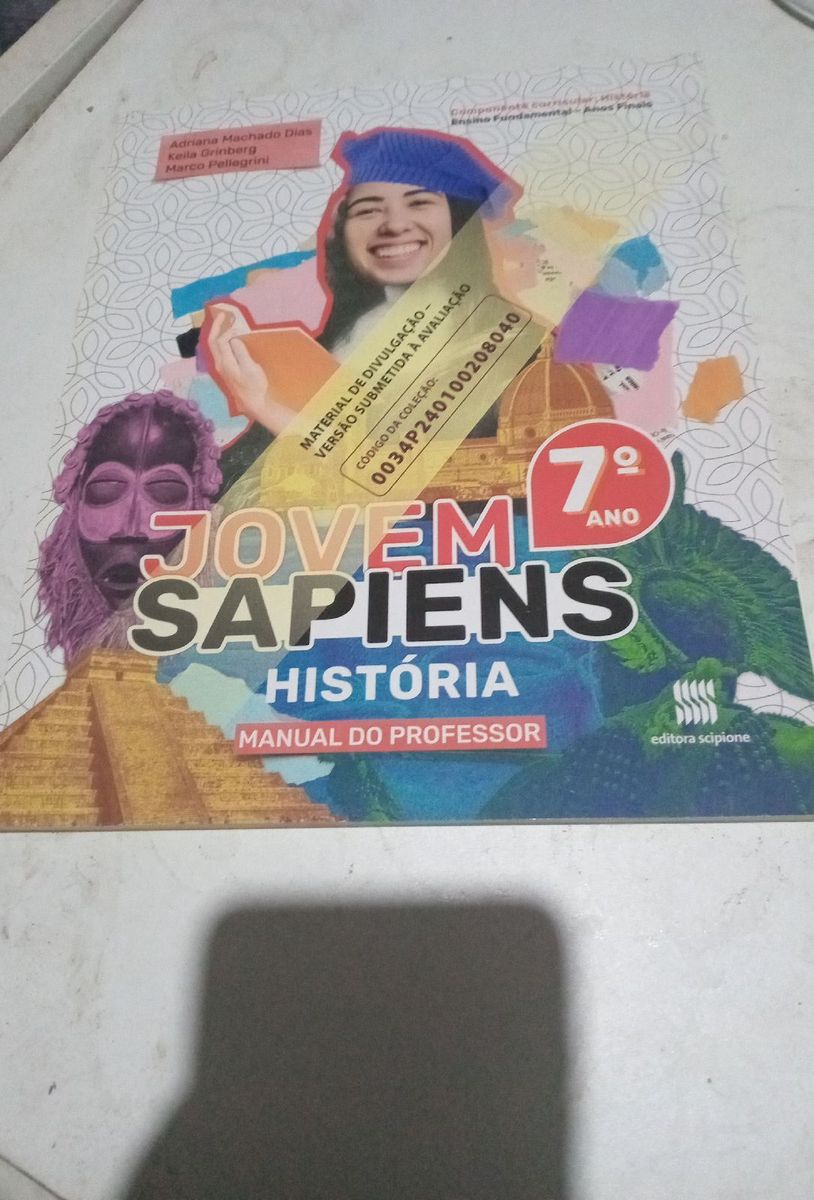 História Jovens Sapiens 7 Ano Adriana Machado Dias Livro do Professor ...