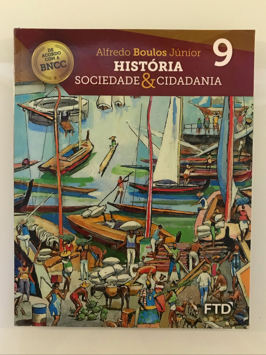 História Sociedade e Cidadania 9 | Livro Ftd Usado 50558292 | enjoei