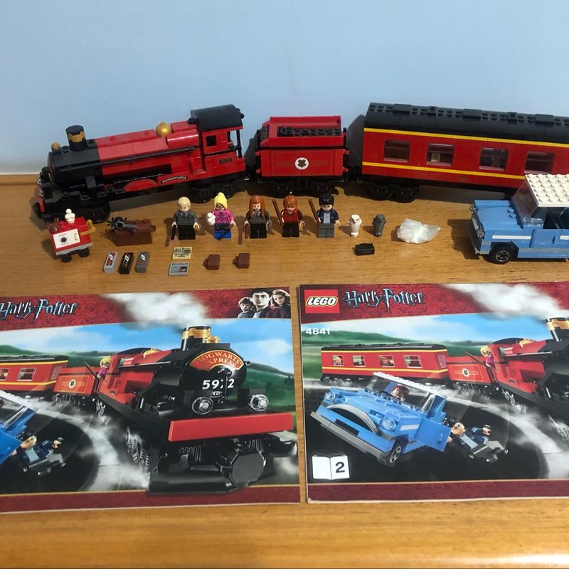 Hogwarts Express - Lego Harry Potter 4841 - Trem Expresso de Hogwarts, Brinquedo Lego Usado 70959786