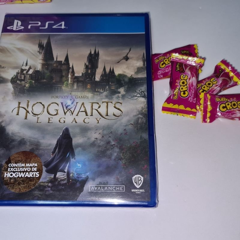 Hogwarts Legacy Ps4 com Mapa  Jogo de Videogame Sony Nunca Usado