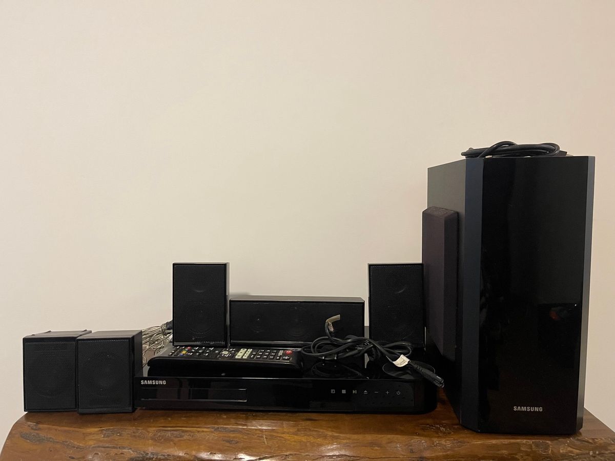 Home Theater Home Cinema System Samsung Htf5505k Bivolt Item de