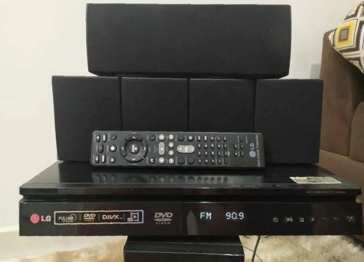 Home Theater Lg Lhd625 5.1 Canais com Bluetooth, Rádio Fm, Hdmi