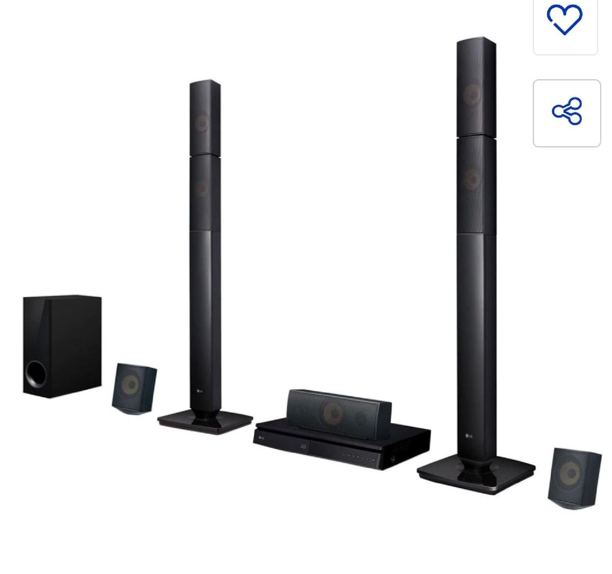 Home Theater Lg Top 1000wms Item Info & Eletro Lg Usado 73581793 enjoei
