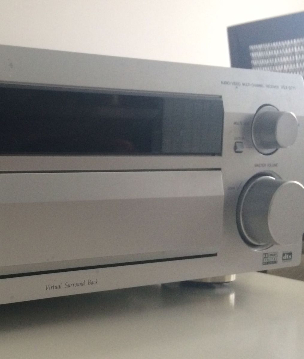 Home Theater/receiver Pioneer Vsxd711s Item de Música Pioneer Usado