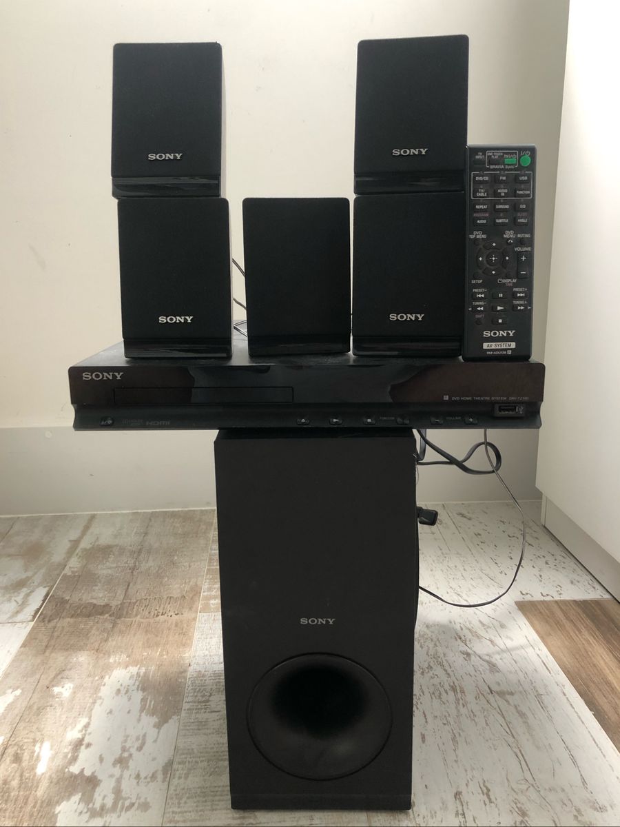 Home Theater Sony Hbdtz140 Item Info & Eletro Sony Usado 56171632