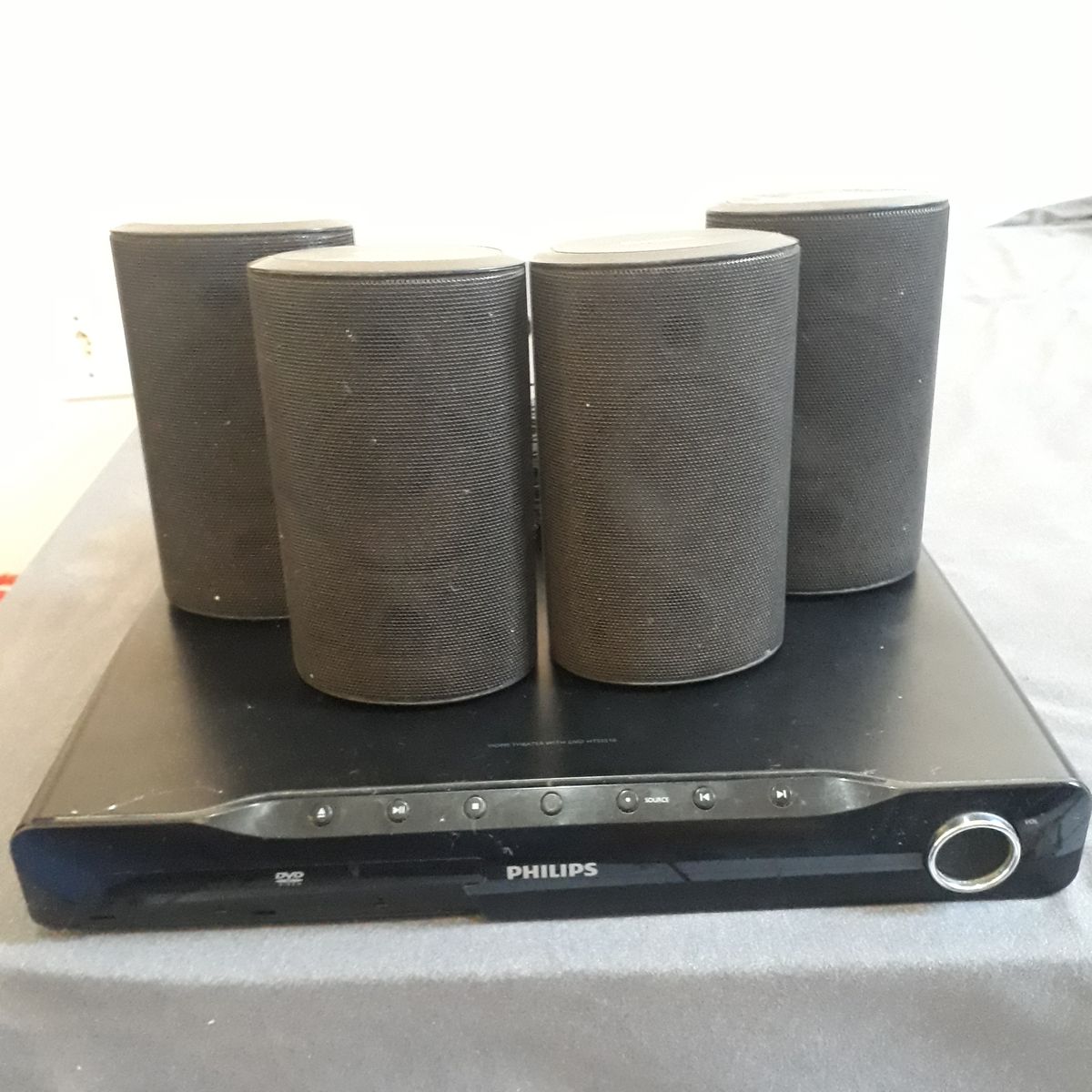 home theater with dvd hts3510 eletrodoméstico phillips usado 54342089