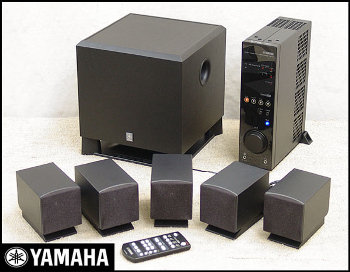 ヤマハ YAMAHA TSS-1 ホームシアターサウンドシステム 5.1ch - オーディオ機器