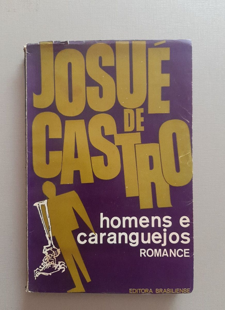 Homens e Caranguejos- Josué de Castro | Livro Brasiliense Usado ...