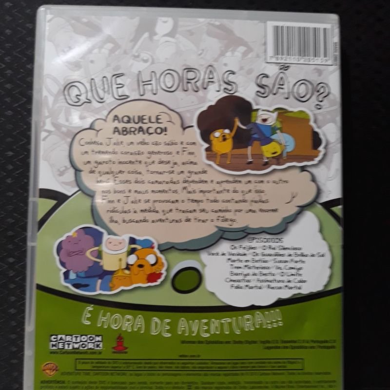 Dvd Adventure Time - Hora de Aventura - 2 temporada Vol 1 em