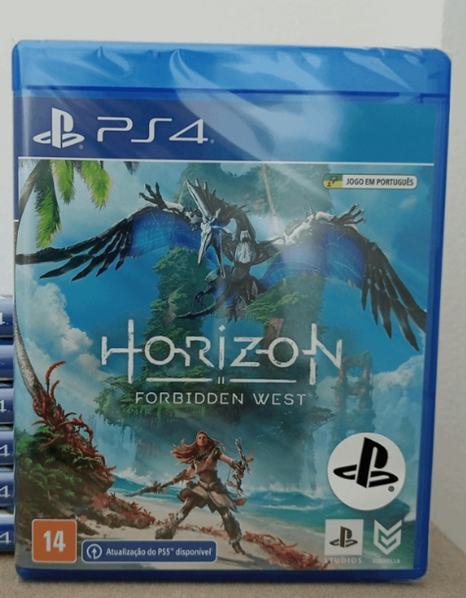 Jogo Horizon Zero Dawn Ps4 Midia Fisica Original Lacrado Português