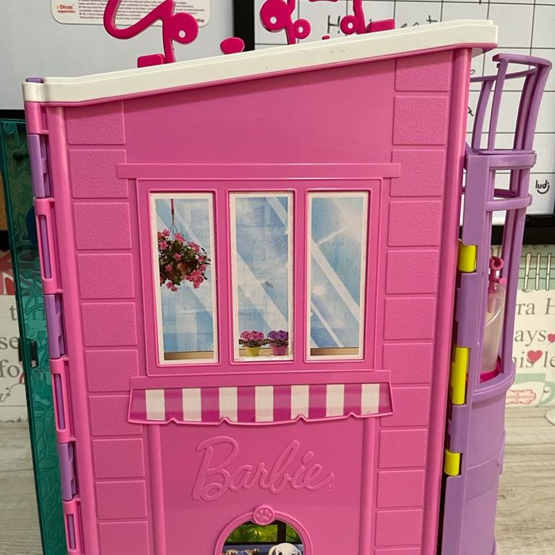 Playhouse infantil para boneca Barbie, acessórios para boneca