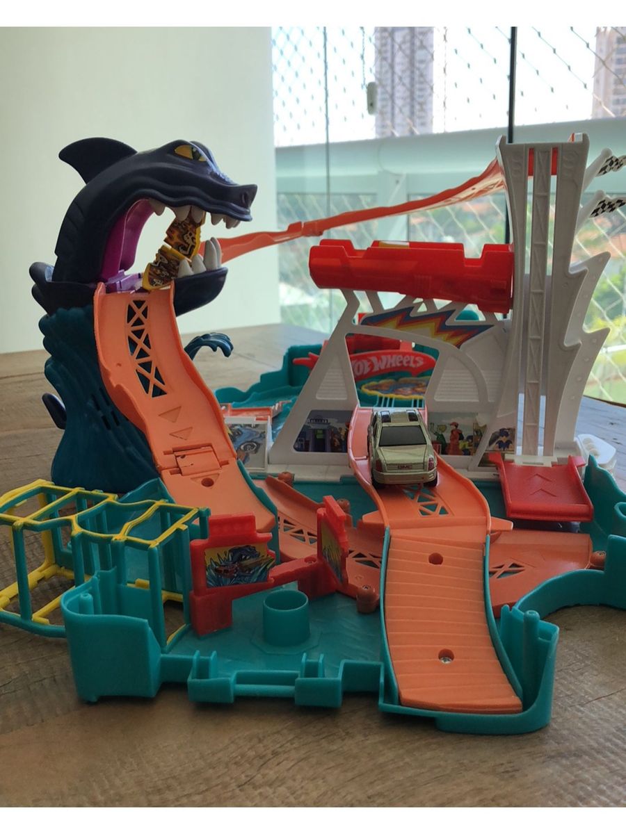 Pista Mattel Hot Wheels - Parque Dos Tubarões
