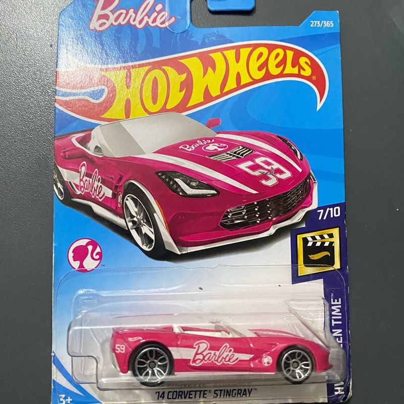 14 corvette stingray clearance hot wheels barbie