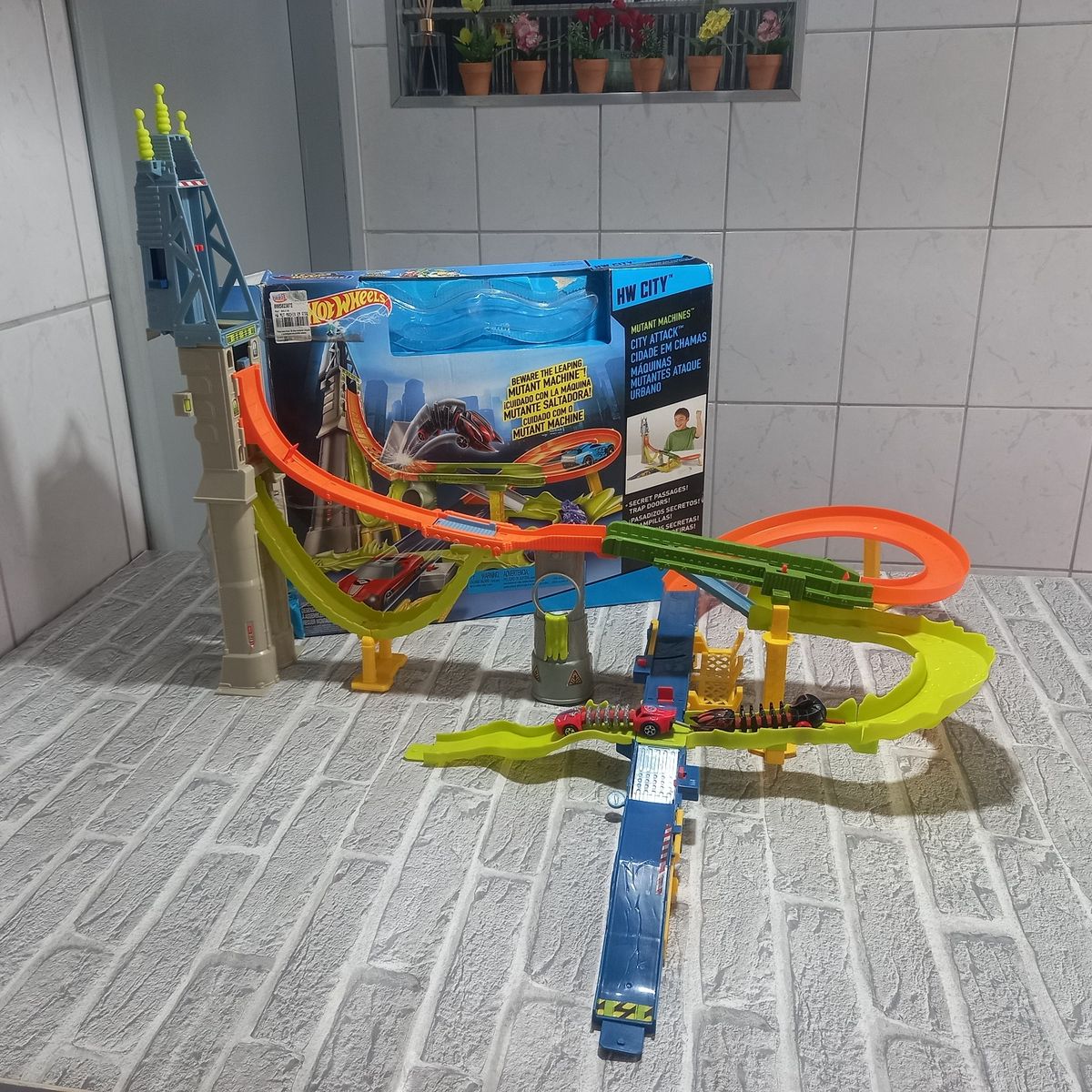 Hot Wheels City, Pista de Brinquedo The Origin Of Awessome Hot