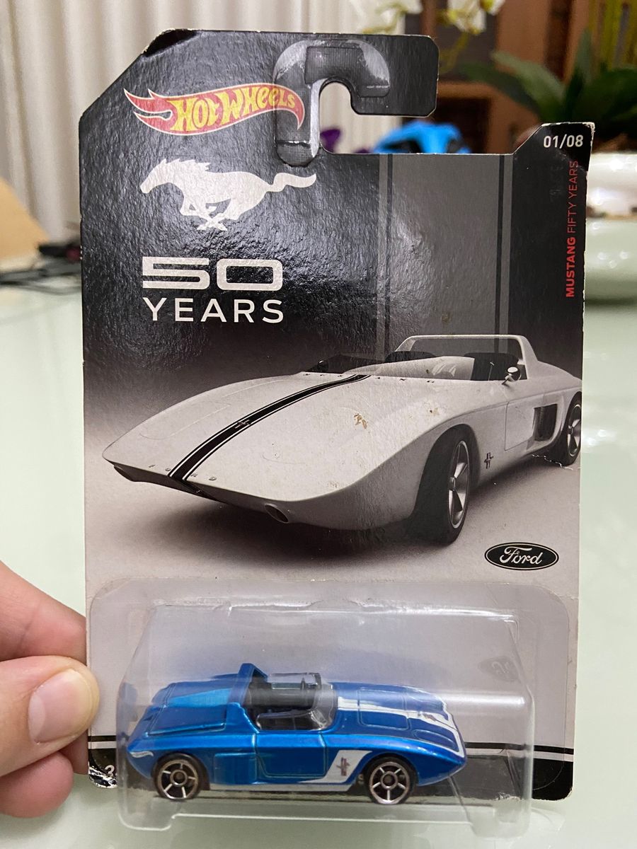 Hot Wheels Ford Mustang Edição 50 Anos | Hot Wheels Nunca Usado
