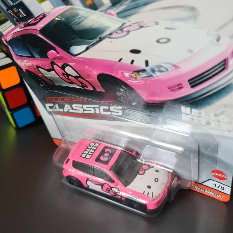 Hot Wheels Honda Civic Eg Hello Kitty | Hot Wheels Nunca Usado