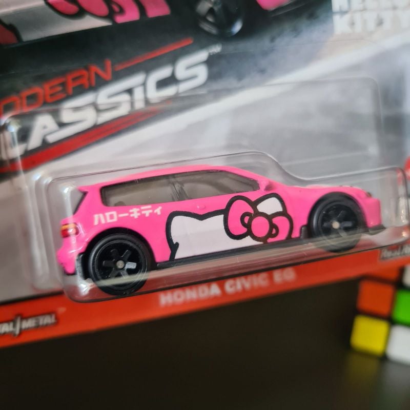 Hot Wheels Honda Civic Eg Hello Kitty | Hot Wheels Nunca Usado