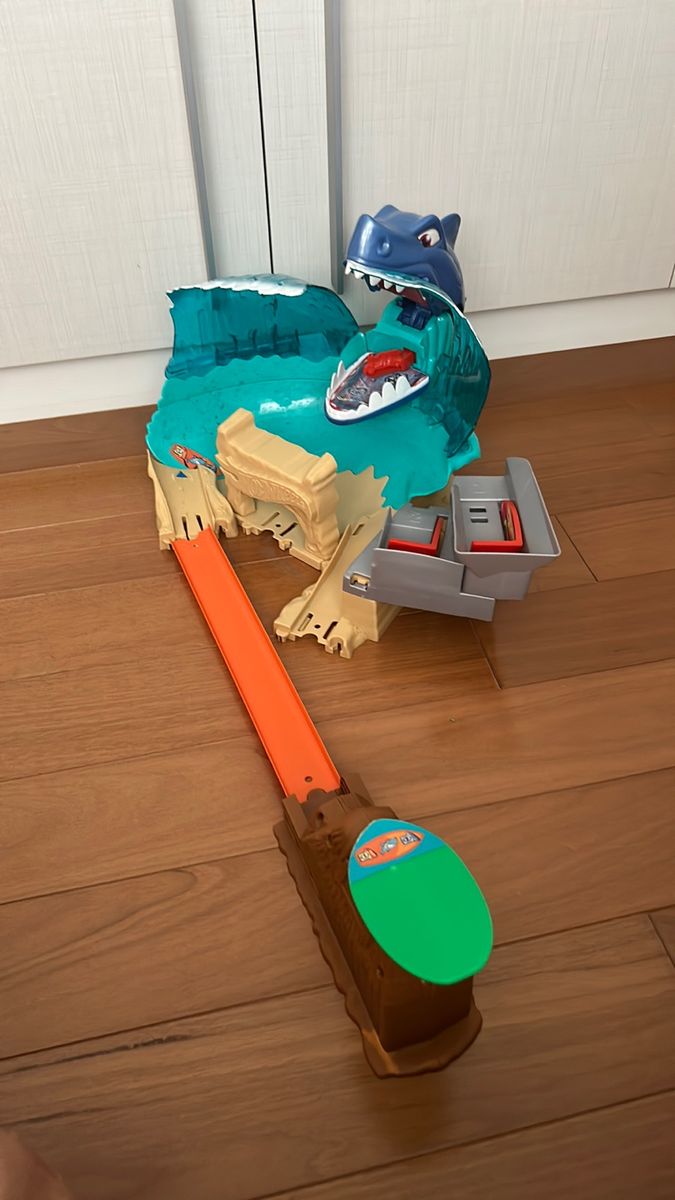 Pista Hot Wheels Ataque Do Tubarão - Fnb21 Mattel