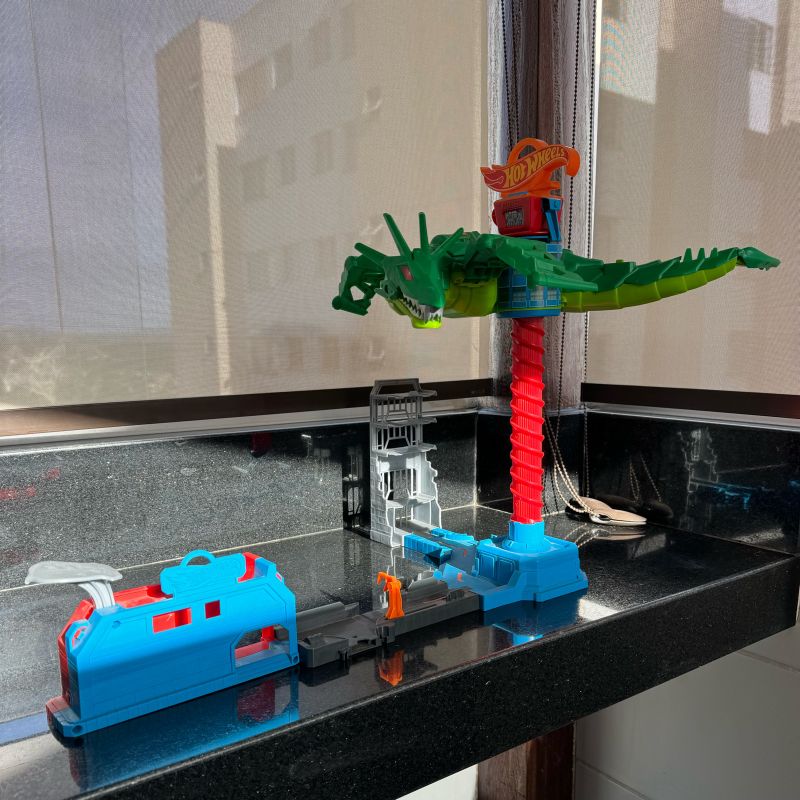 Hot Wheels Pista City Ataque Aereo do Dragao Brinquedo Mattel Usado  100448159 enjoei