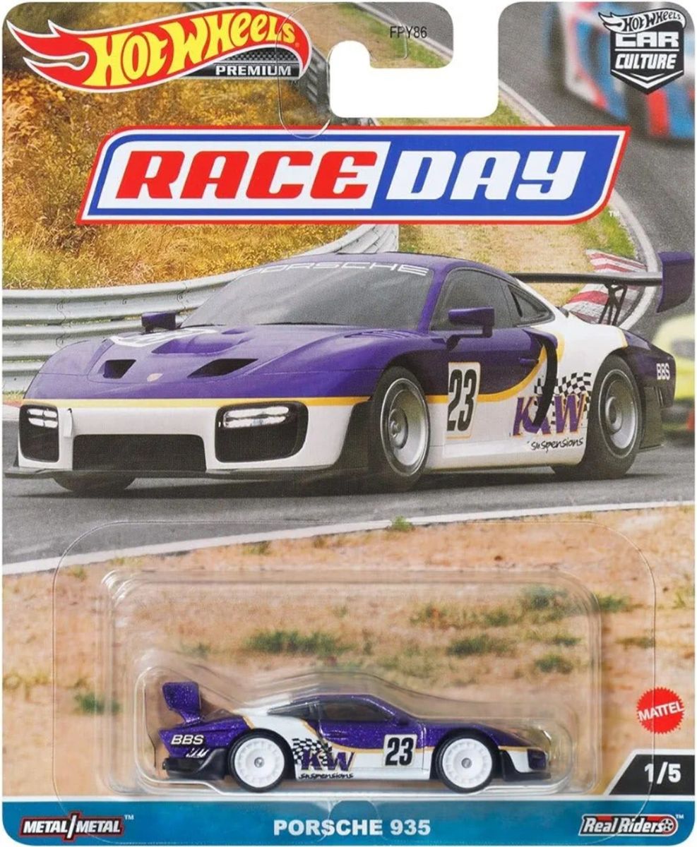 Hot Wheels Premium Race Day Porsche 935 | Produto Vintage e Retro Hot ...