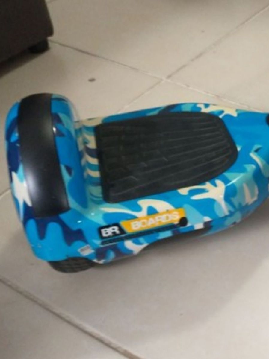 Hoverboard Br Boards Azul Camuflado Item Info Eletro Br Boards