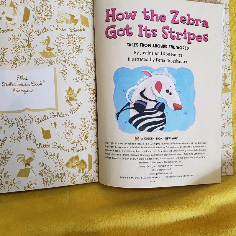 How the Zebra Got Its Stripes - Livros na  Brasil- 9780307988706