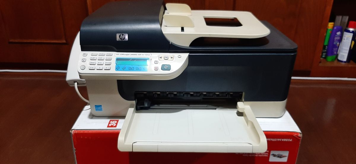 Hp Officejet J4660 Allinone Printer Jato de Tinta Computador