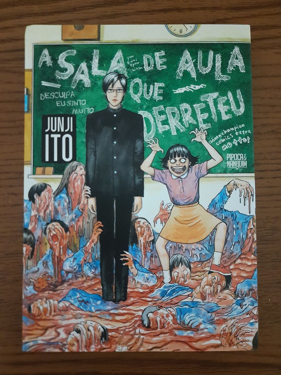 Hq a Sala de Aula Que Derreteu - Junji Ito | Livro Pipoca E Nanquim