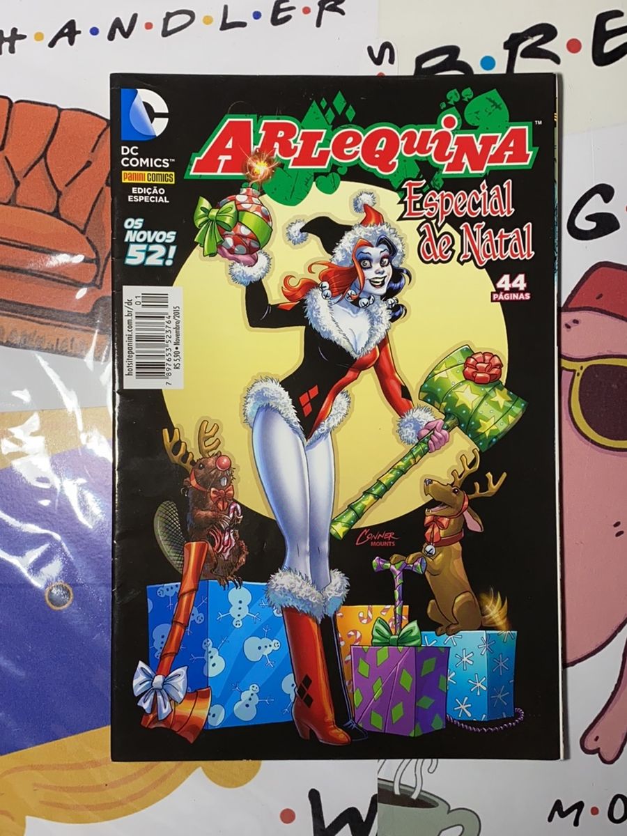 Hq Arlequina Ed Especial Livro Panini Comics Usado Enjoei