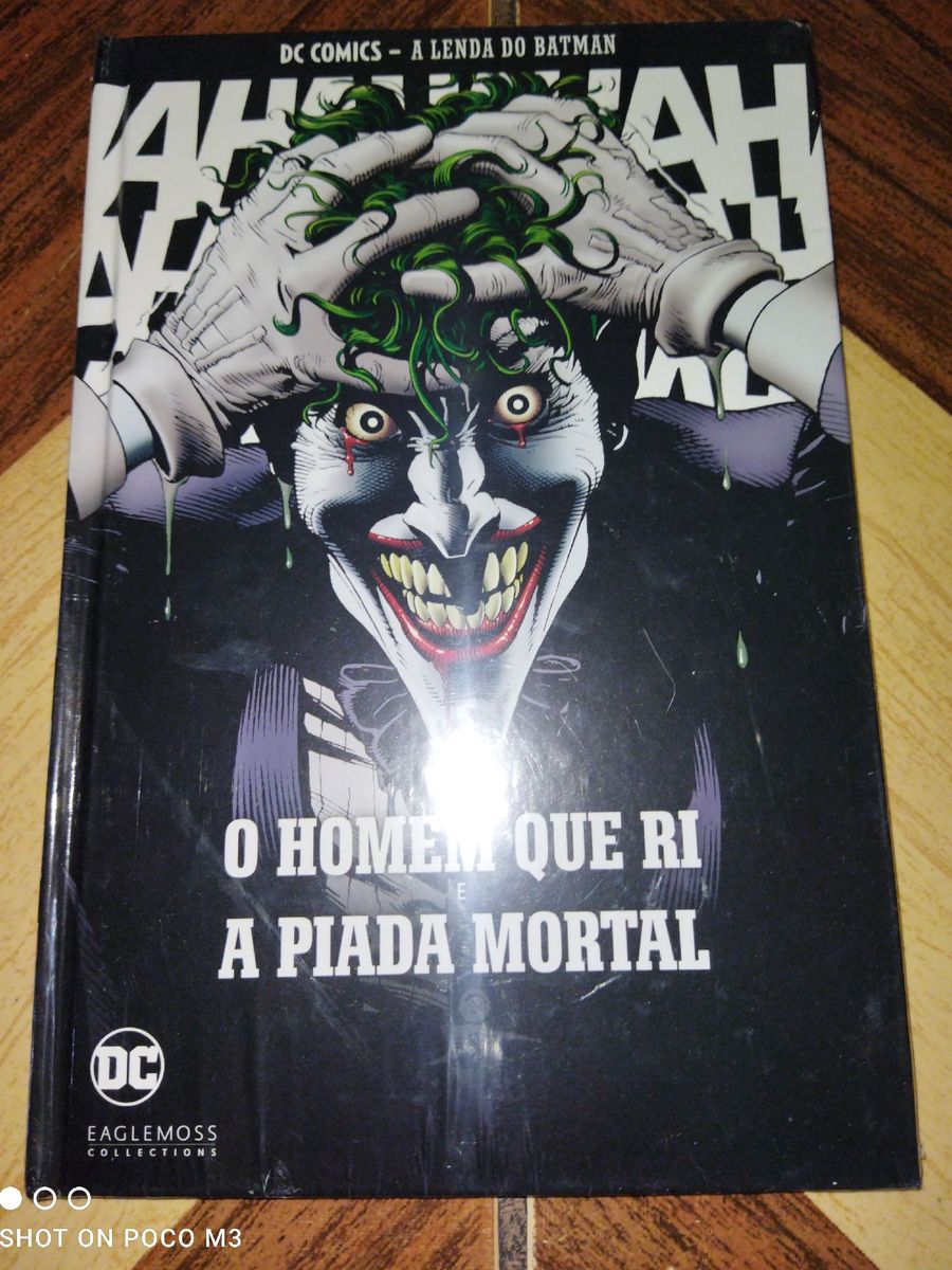 Hq Batman O Homem Que Ri E A Piada Mortal Produto Masculino Dc Comics Nunca Usado Enjoei