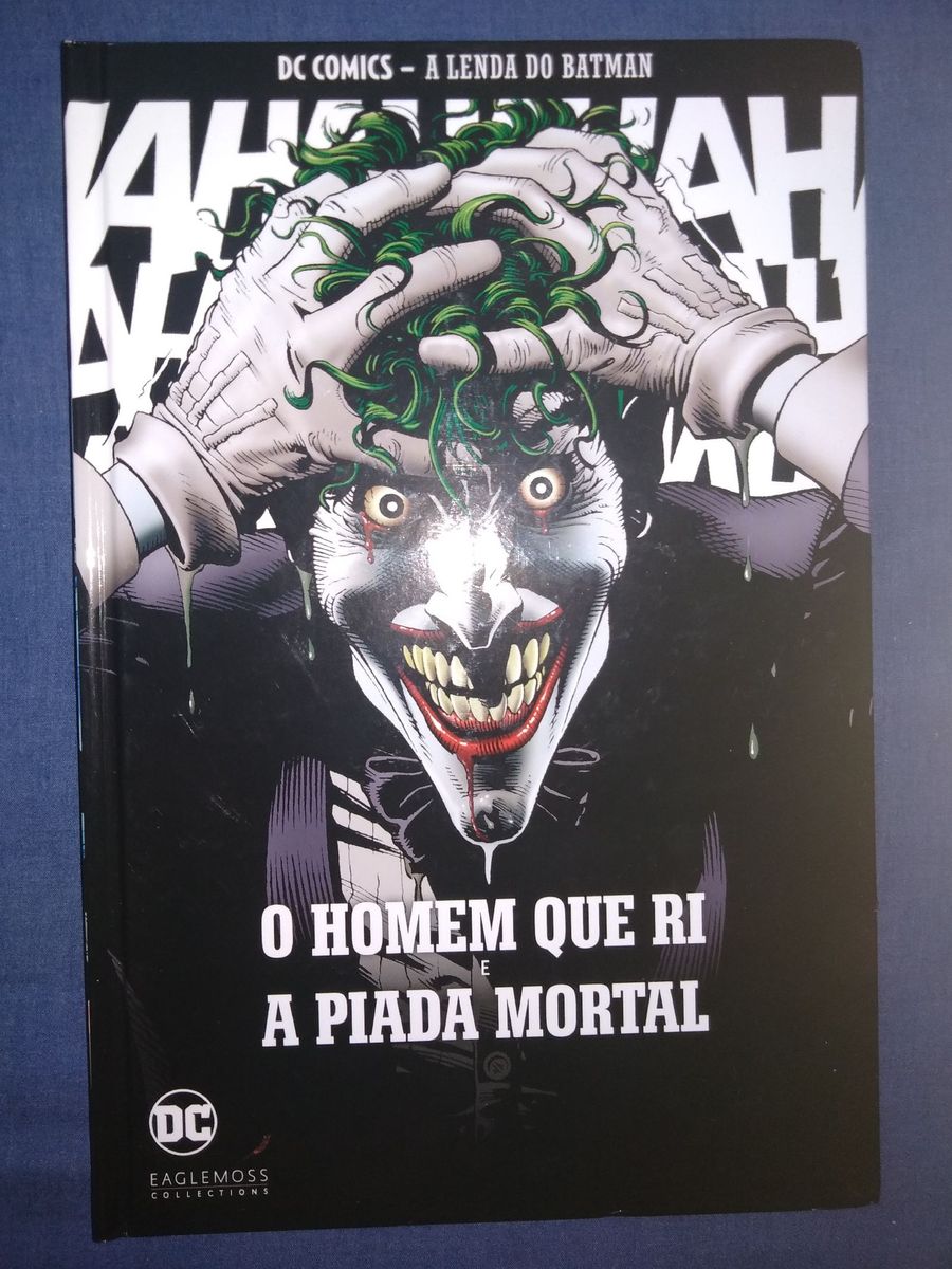 Hq Batman Piada Mortal O Homem Que Ri Livro Eaglemoss Usado Enjoei