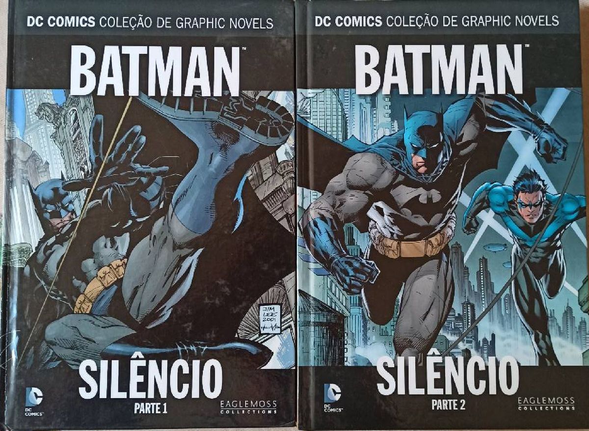 Hq Batman Silêncio Completo Volume 1 e 2 Graphic Novel | Livro Dc Comics /  Eaglemoss Usado 75228002 | enjoei