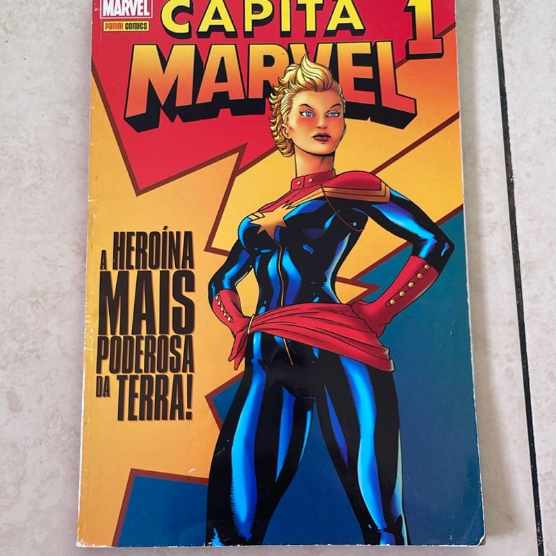 Hq Capitã Marvel Vol 1, Livro Usado 97091441