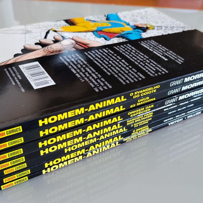 Coleção Homem-Animal - 6 Volumes Panini