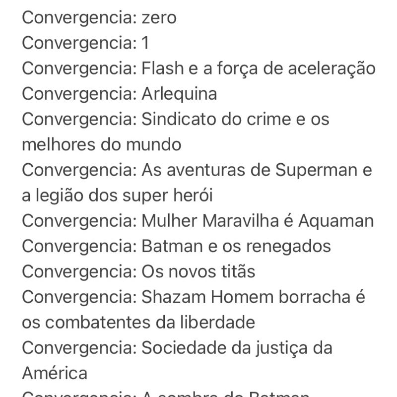 Convergência: Superman /Panini