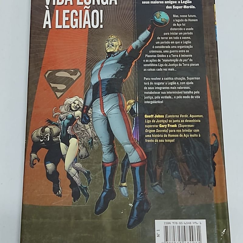 HQ Super Man O que Aconteceu ao Homem de Aço ? (Capa Dura)