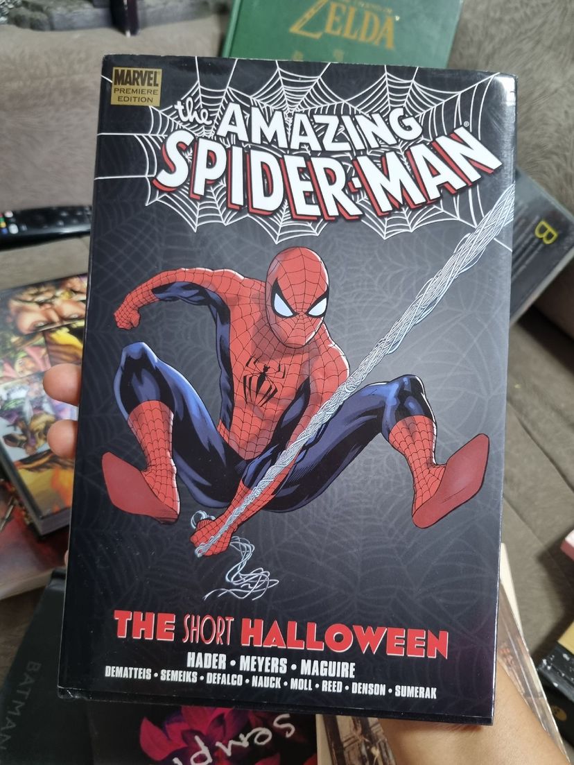 Hq - The Amazing Spiderman - The Short Halloween Premiere Edition de  Colecionador | Livro Marvel Usado 75227319 | enjoei